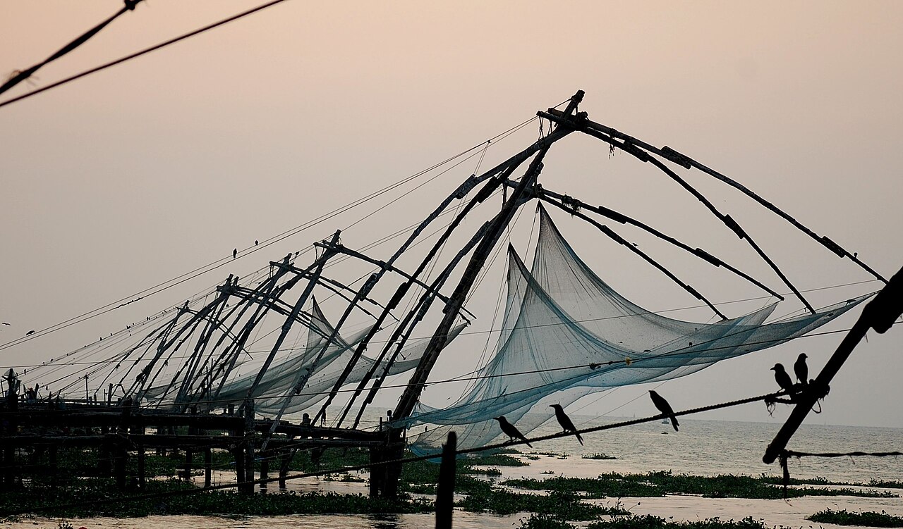 Chinese fishing nets, Kochi